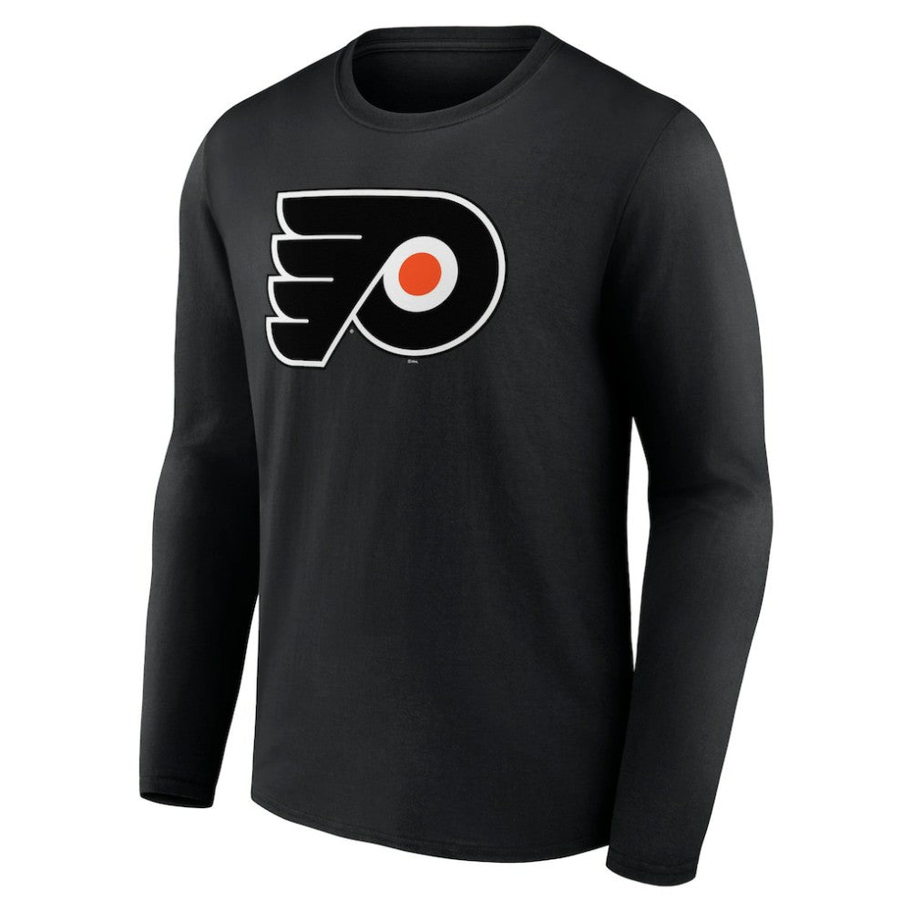 Philadelphia Flyers Primary Logo Team Long Sleeve T-Shirt Black