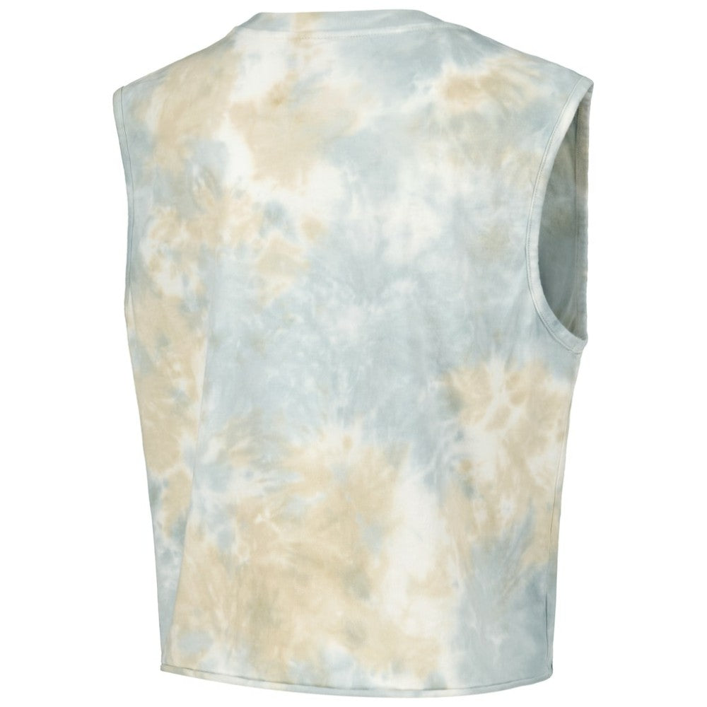 Boston Red Sox The Wild Collective Women's Washed Muscle Tank Top White