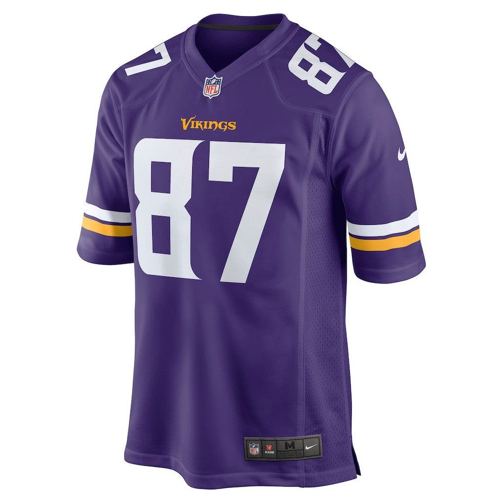 T.J. Hockenson Minnesota Vikings Game Player Jersey - Purple