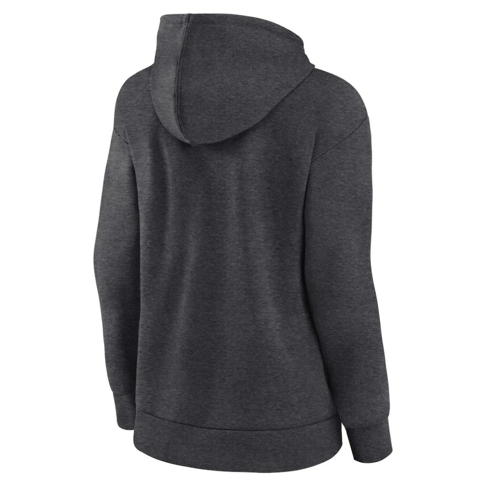 Winnipeg Jets Women's Primary Logo Pullover Hoodie Charcoal