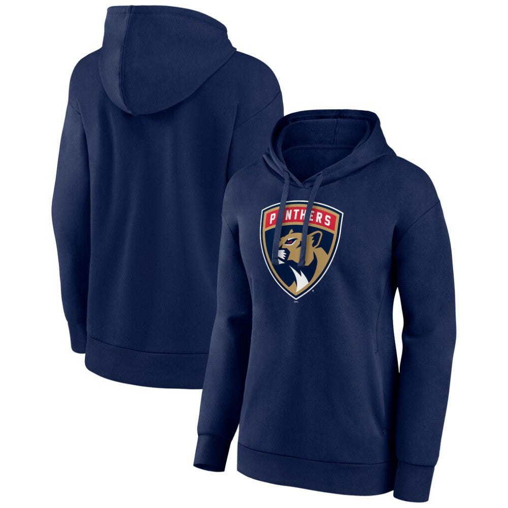 Florida Panthers Women's Primary Logo Pullover Hoodie Navy