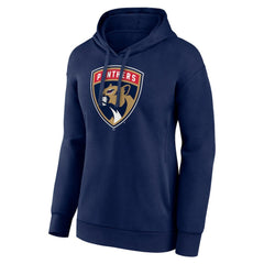 Florida Panthers Women's Primary Logo Pullover Hoodie Navy