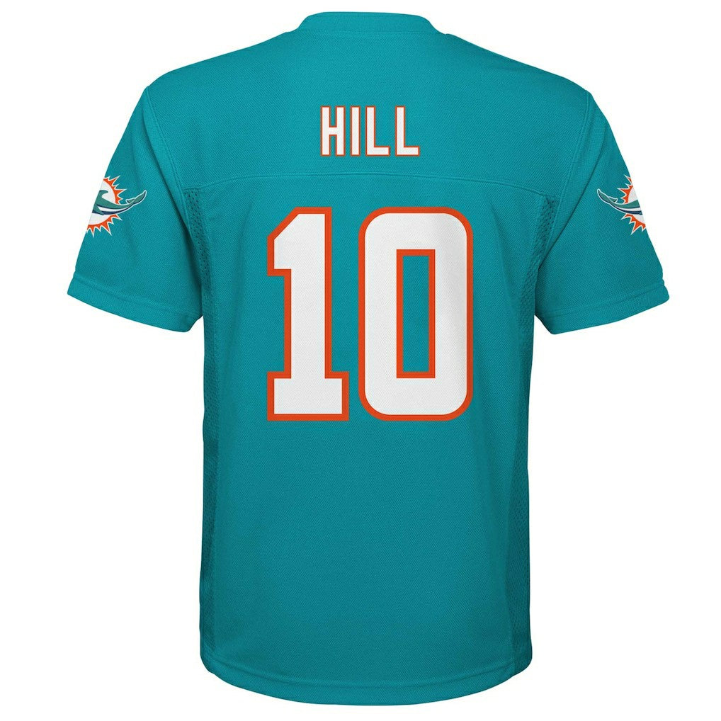 Tyreek Hill Miami Dolphins Youth Replica Player Jersey - Aqua cheap