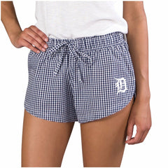 Detroit Tigers Concepts Sport Women's Tradition Woven Shorts Navy