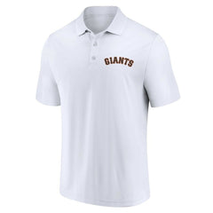 San Francisco Giants Two-Pack Logo Lockup Polo Set Black/White