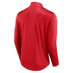 St. Louis Cardinals Quarterback Quarter-Zip Top Red