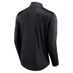 Miami Marlins Quarterback Quarter-Zip Top Black