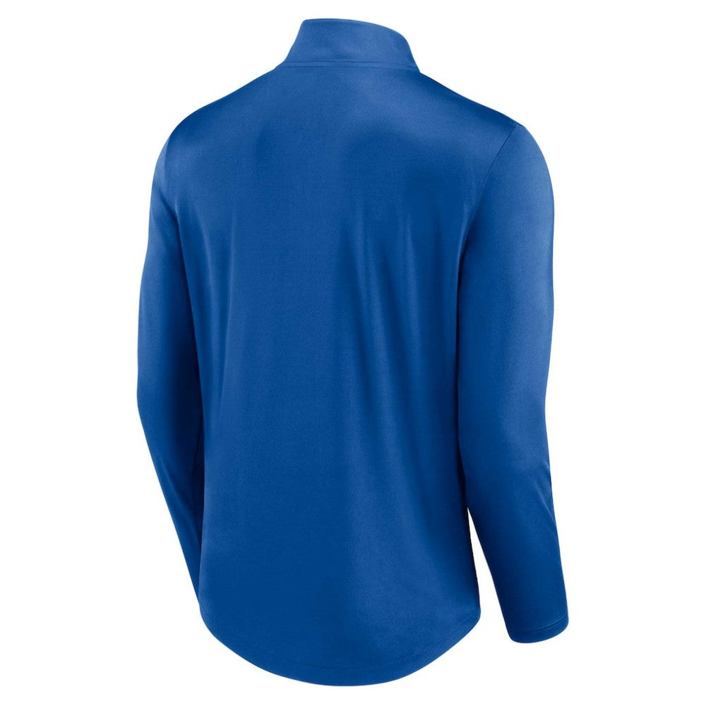 Chicago Cubs Quarterback Quarter-Zip Top Royal