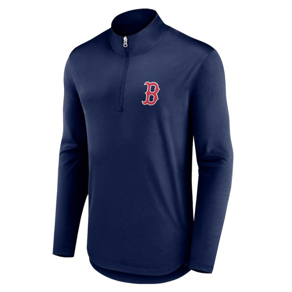 Boston Red Sox Quarterback Quarter-Zip Top Navy