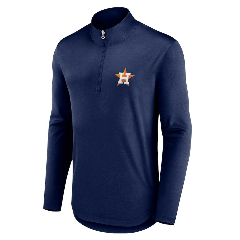 Houston Astros Quarterback Quarter-Zip Top Navy
