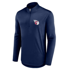 Cleveland Guardians Quarterback Quarter-Zip Top Navy
