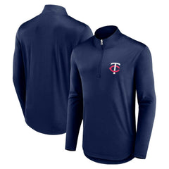 Minnesota Twins Quarterback Quarter-Zip Top Navy