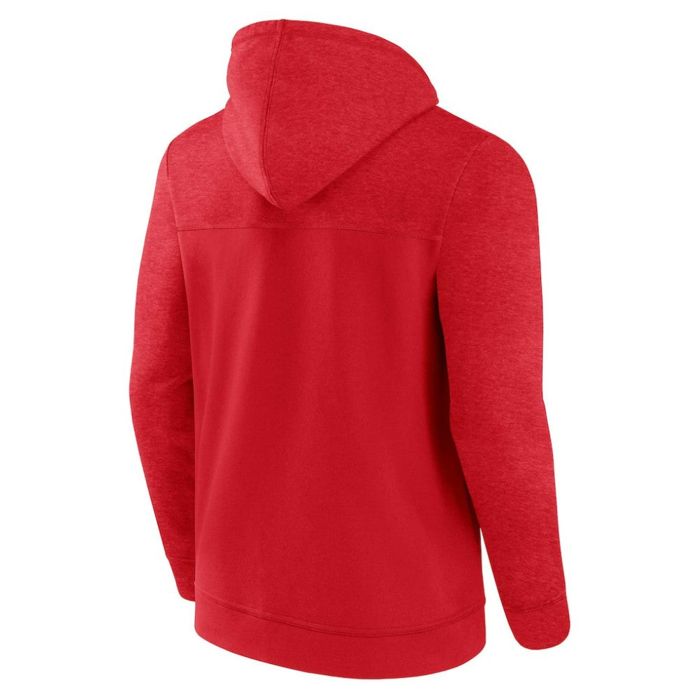 St. Louis Cardinals Offensive Line Up Lightweight Full-Zip Hoodie Red