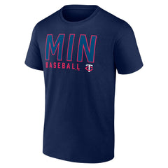 Minnesota Twins Two-Pack Combo T-Shirt Set Navy/White