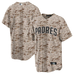San Diego Padres USMC Alternate Replica Team Jersey Camo | Nike