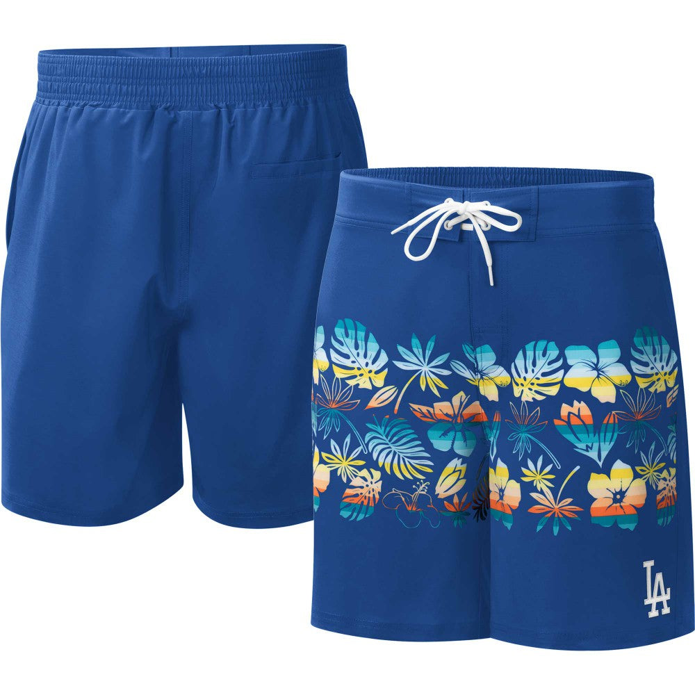 Los Angeles Dodgers G-III Sports by Carl Banks Breeze Volley Swim Shorts Royal