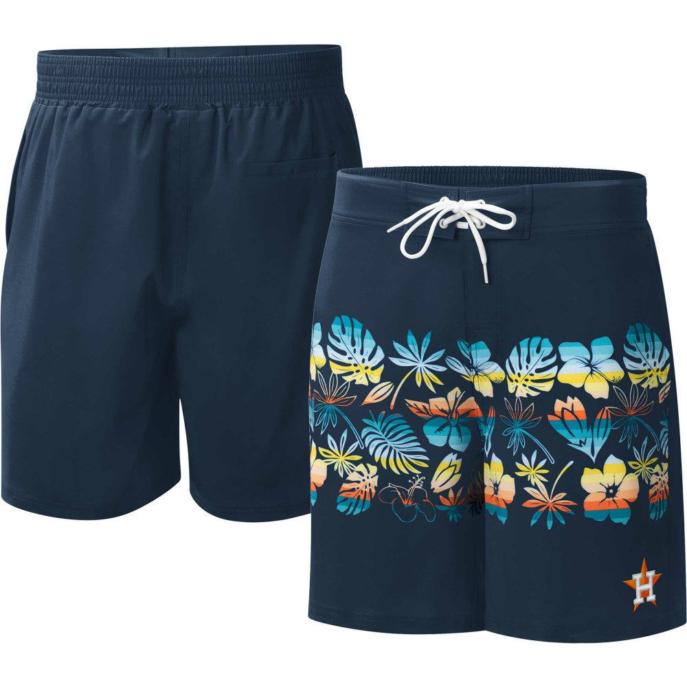 Houston Astros G-III Sports by Carl Banks Breeze Volley Swim Shorts Navy