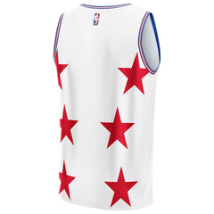 Philadelphia 76ers NBA & KidSuper Studios Unisex Hometown Jersey - White