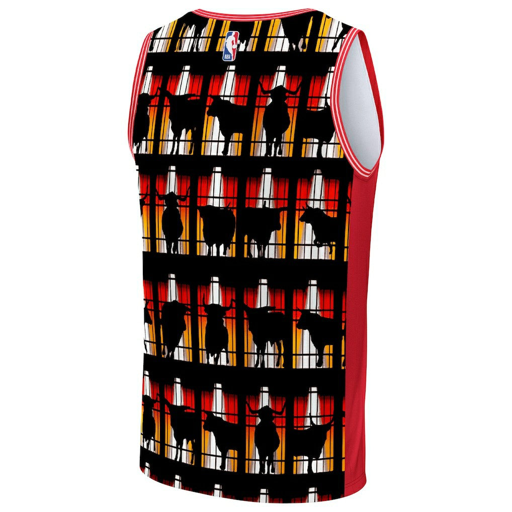Chicago Bulls NBA & KidSuper Studios Unisex Hometown Jersey sale - Red