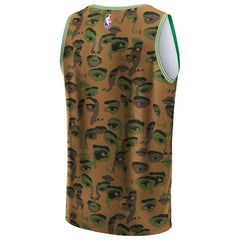 Boston Celtics NBA & KidSuper Studios Unisex Hometown Jersey - Brown