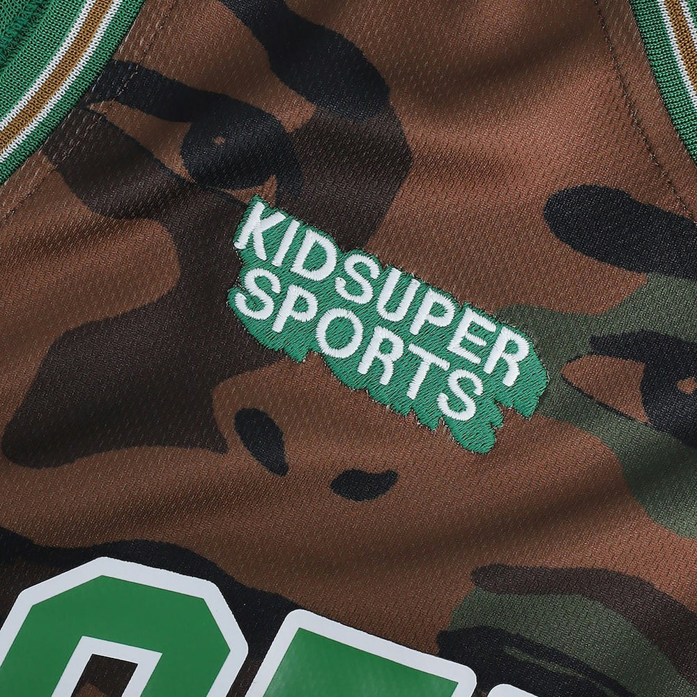 Boston Celtics NBA & KidSuper Studios Unisex Hometown Jersey - Brown