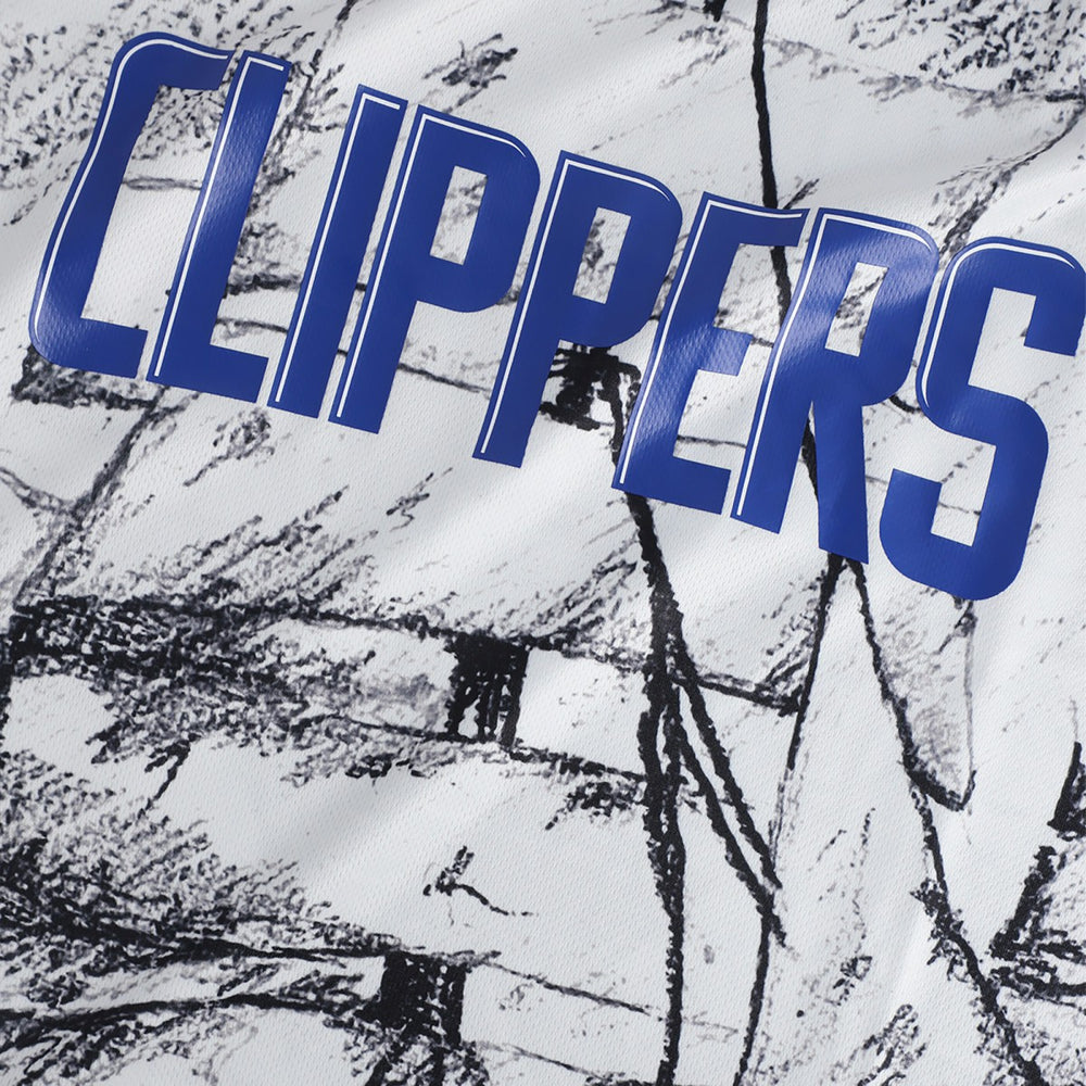 LA Clippers NBA & KidSuper Studios Unisex Hometown Jersey - Gray