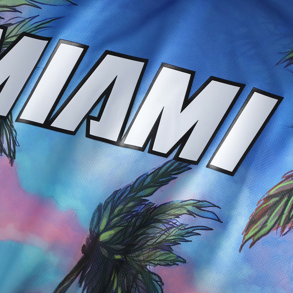 Miami Heat NBA & KidSuper Studios Unisex Hometown Jersey - Blue