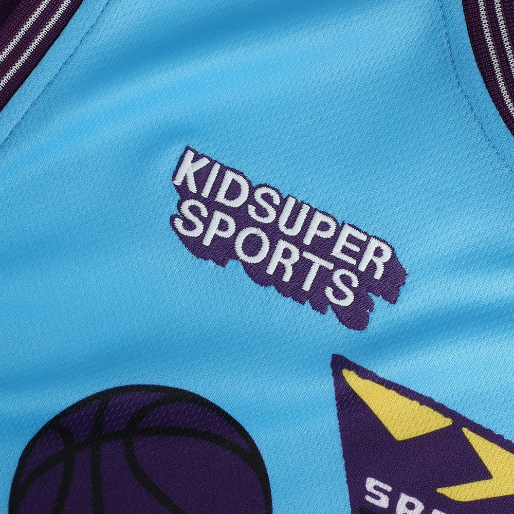 Sacramento Kings NBA & KidSuper Studios Unisex Hometown Jersey - Blue