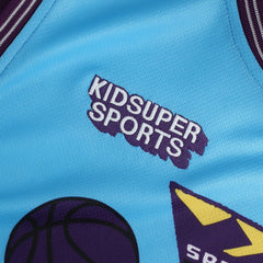 Sacramento Kings NBA & KidSuper Studios Unisex Hometown Jersey - Blue