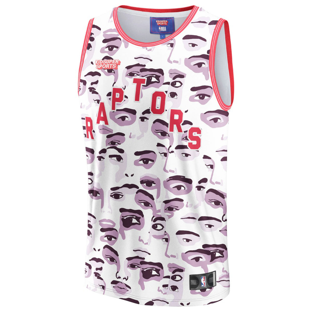 Toronto Raptors NBA & KidSuper Studios Unisex Hometown Jersey - White