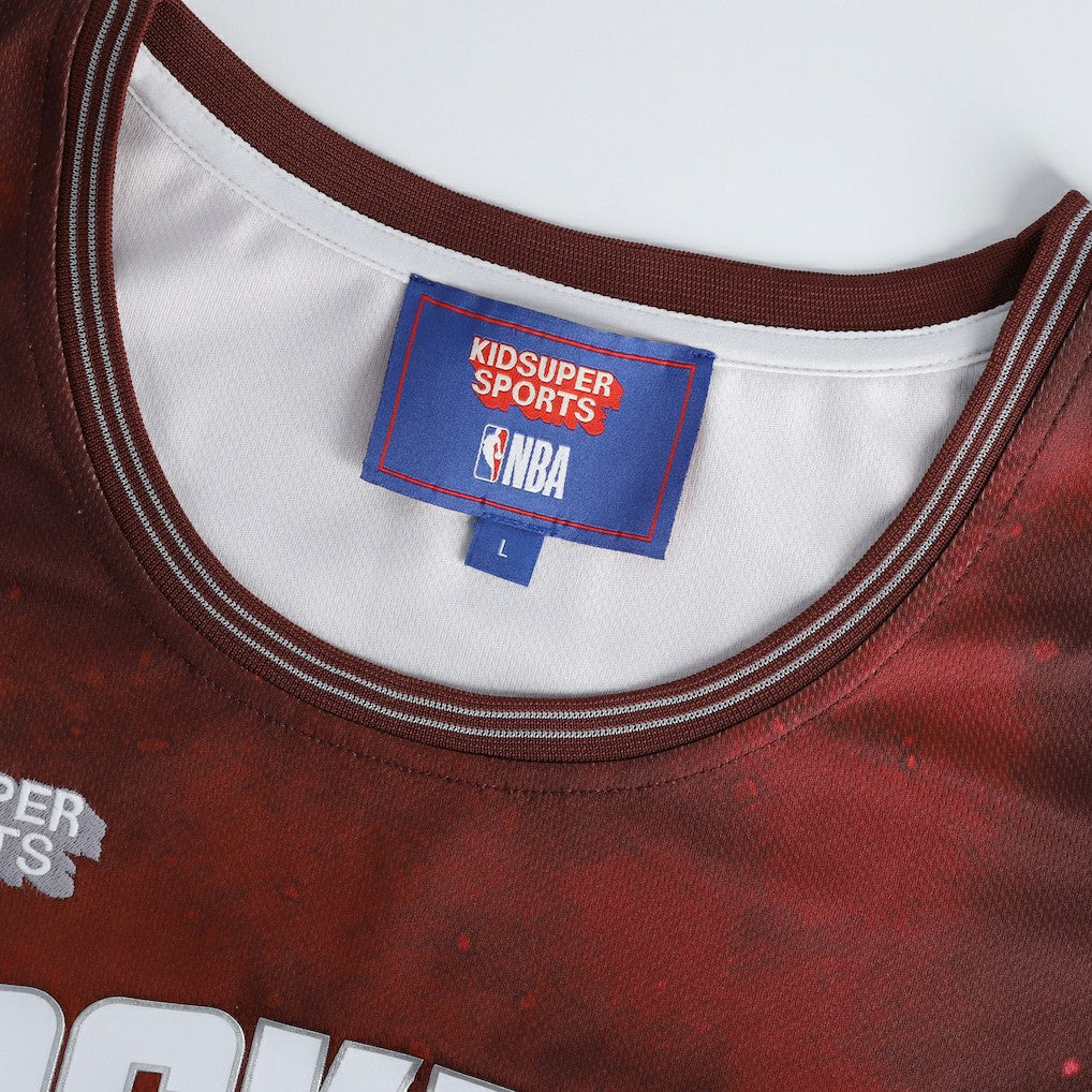 Houston Rockets NBA & KidSuper Studios Unisex Hometown Jersey - Red