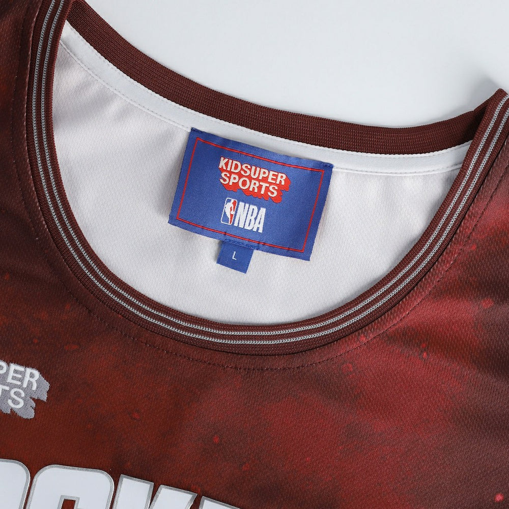 Houston Rockets NBA & KidSuper Studios Unisex Hometown Jersey - Red