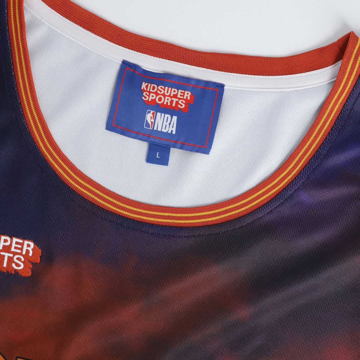 Phoenix Suns NBA & KidSuper Studios Unisex Hometown Jersey - Red