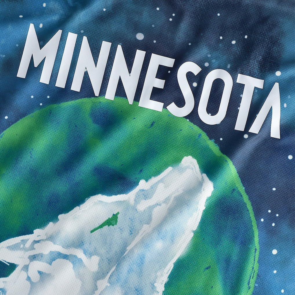 Minnesota Timberwolves NBA & KidSuper Studios Unisex Hometown Jersey - Blue