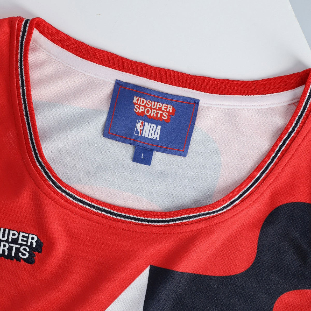 Washington Wizards NBA & KidSuper Studios Unisex Hometown Jersey - Red