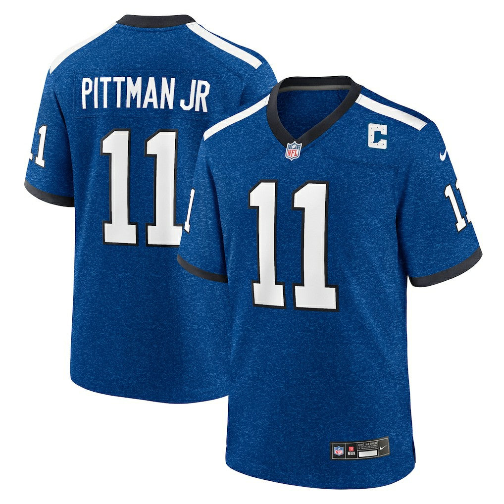 Indiana Nights Michael Pittman Jr. Indianapolis Colts Alternate Game Jersey - Blue