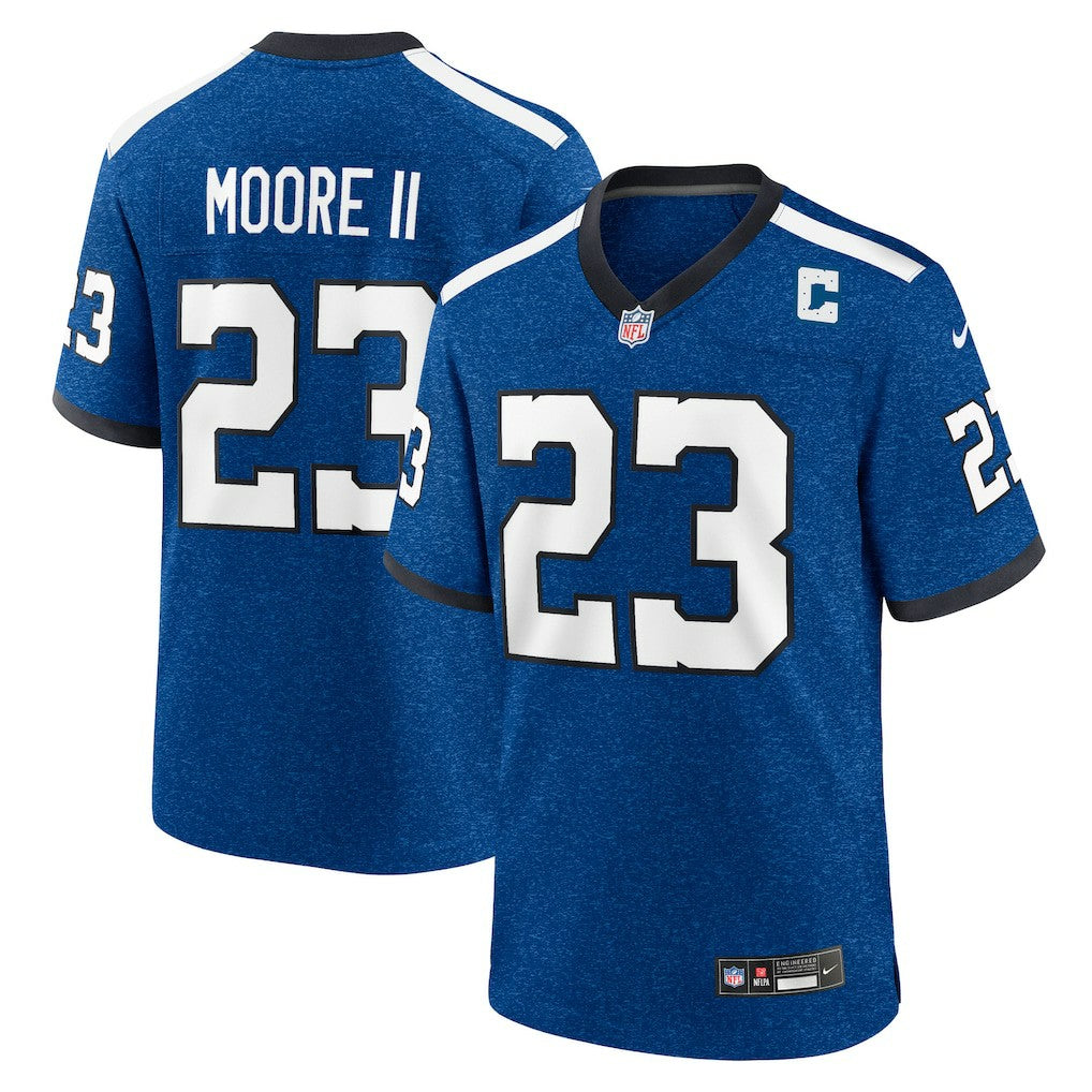 Kenny Moore II Indianapolis Colts Indiana Nights Alternate Game Jersey - Royal
