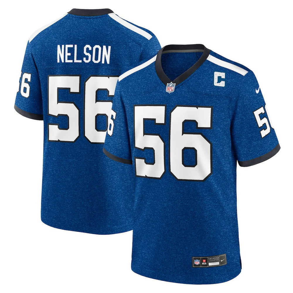 Quenton Nelson Indianapolis Colts Indiana Nights Alternate Game Jersey - Royal