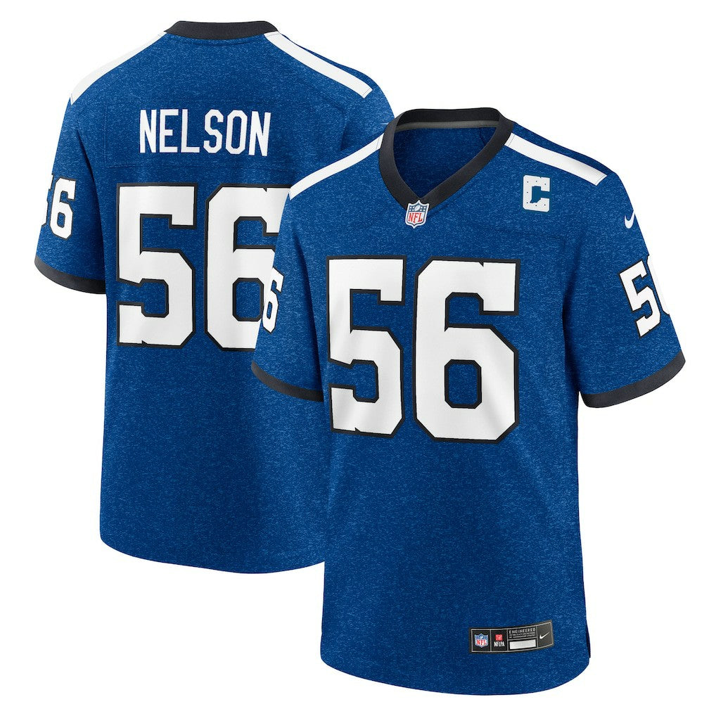 Quenton Nelson Indianapolis Colts Indiana Nights Alternate Game Jersey - Royal