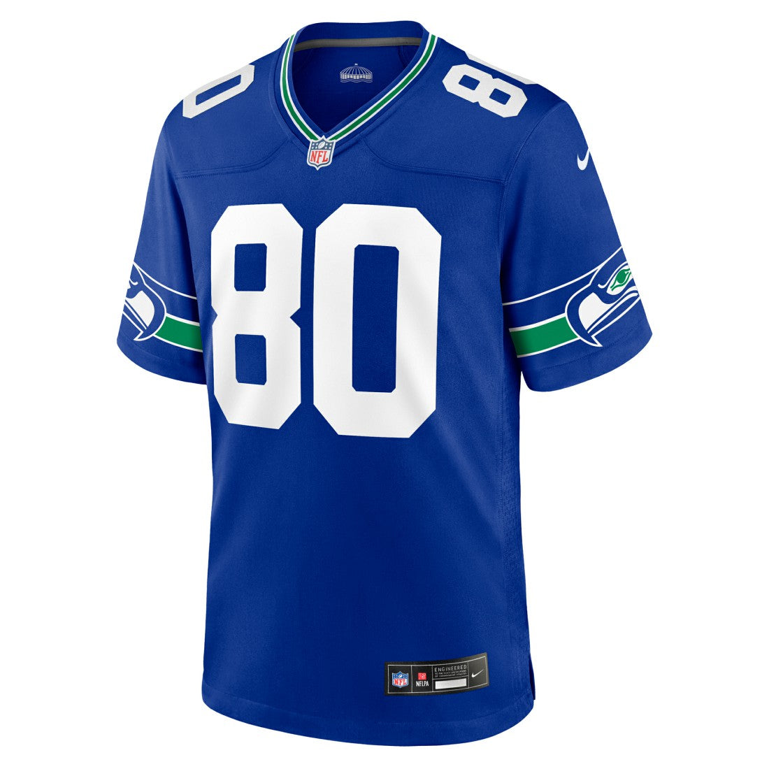 Steve Largent Seattle Seahawks Throwback Retired Player Game Jersey - Royal