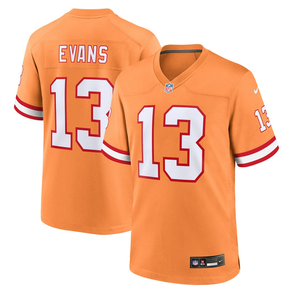 Mike Evans Tampa Bay Buccaneers Throwback Game Jersey - Orange