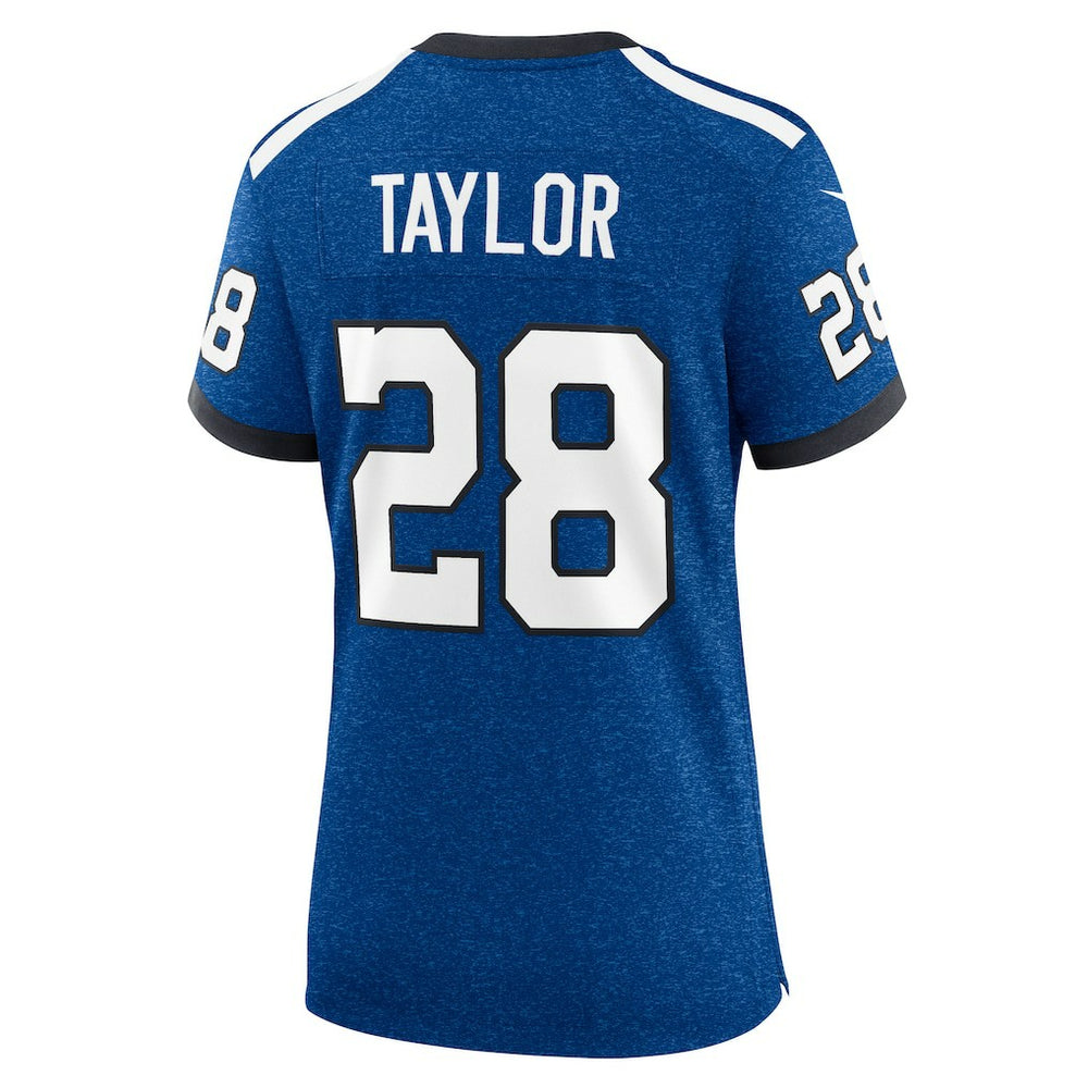 Jonathan Taylor Indianapolis Colts Women's Indiana Nights Alternate Game Jersey - Royal