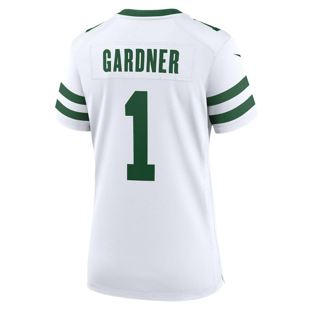 Ahmad Sauce Gardner New York Jets Women's Game Jersey - Legacy White