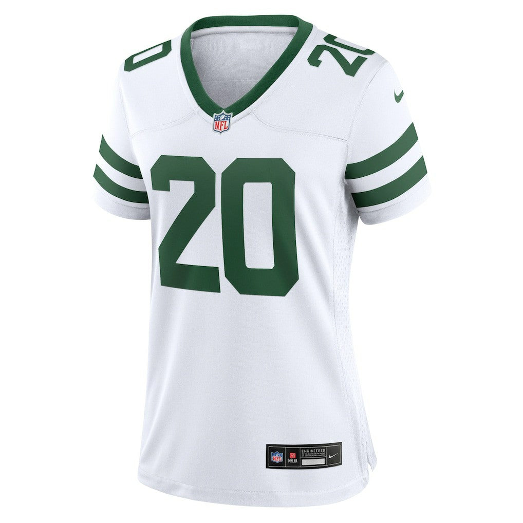 Breece Hall New York Jets Women's Game Jersey - Legacy White