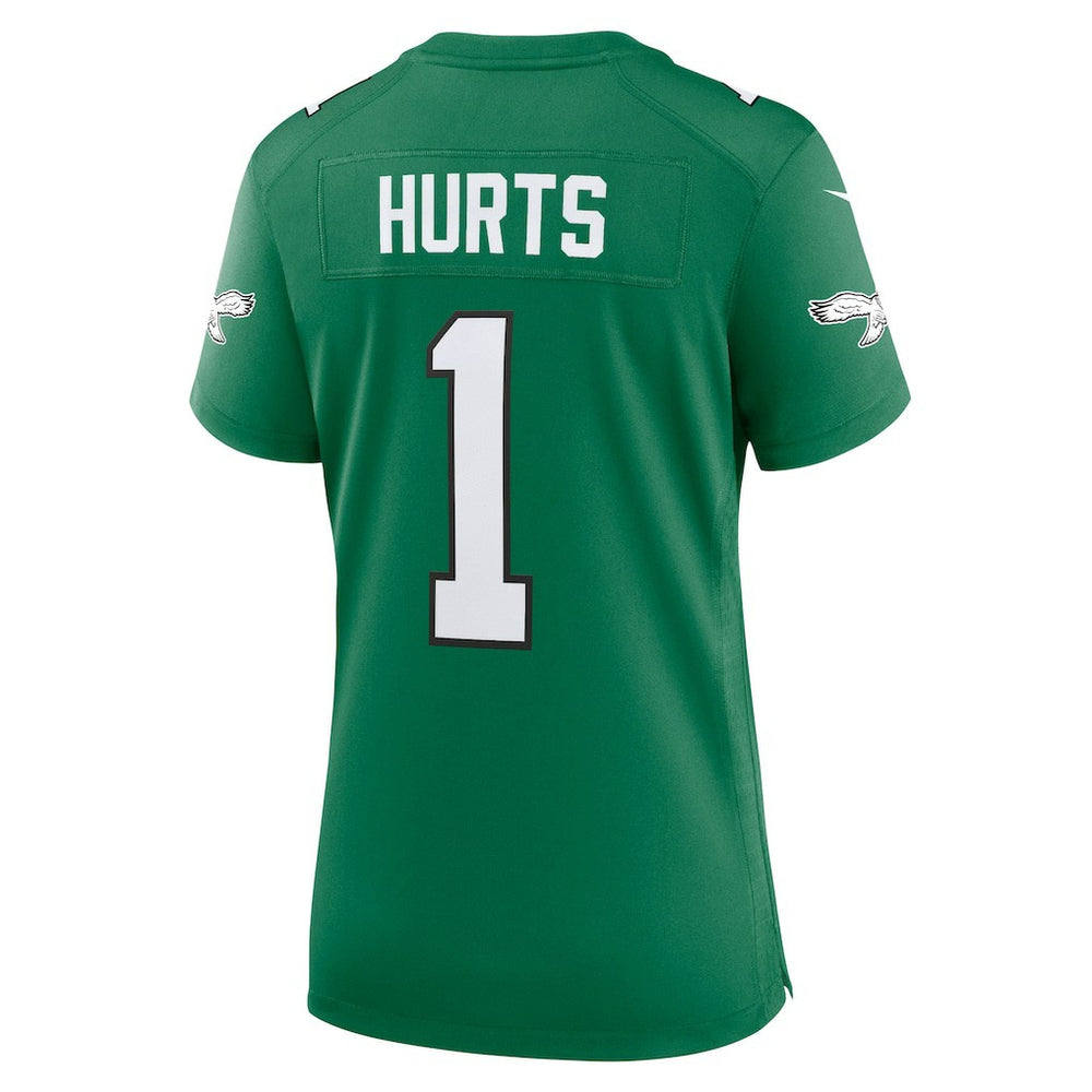 Jalen Hurts Philadelphia Eagles Women's Game Player Jersey - Kelly Green
