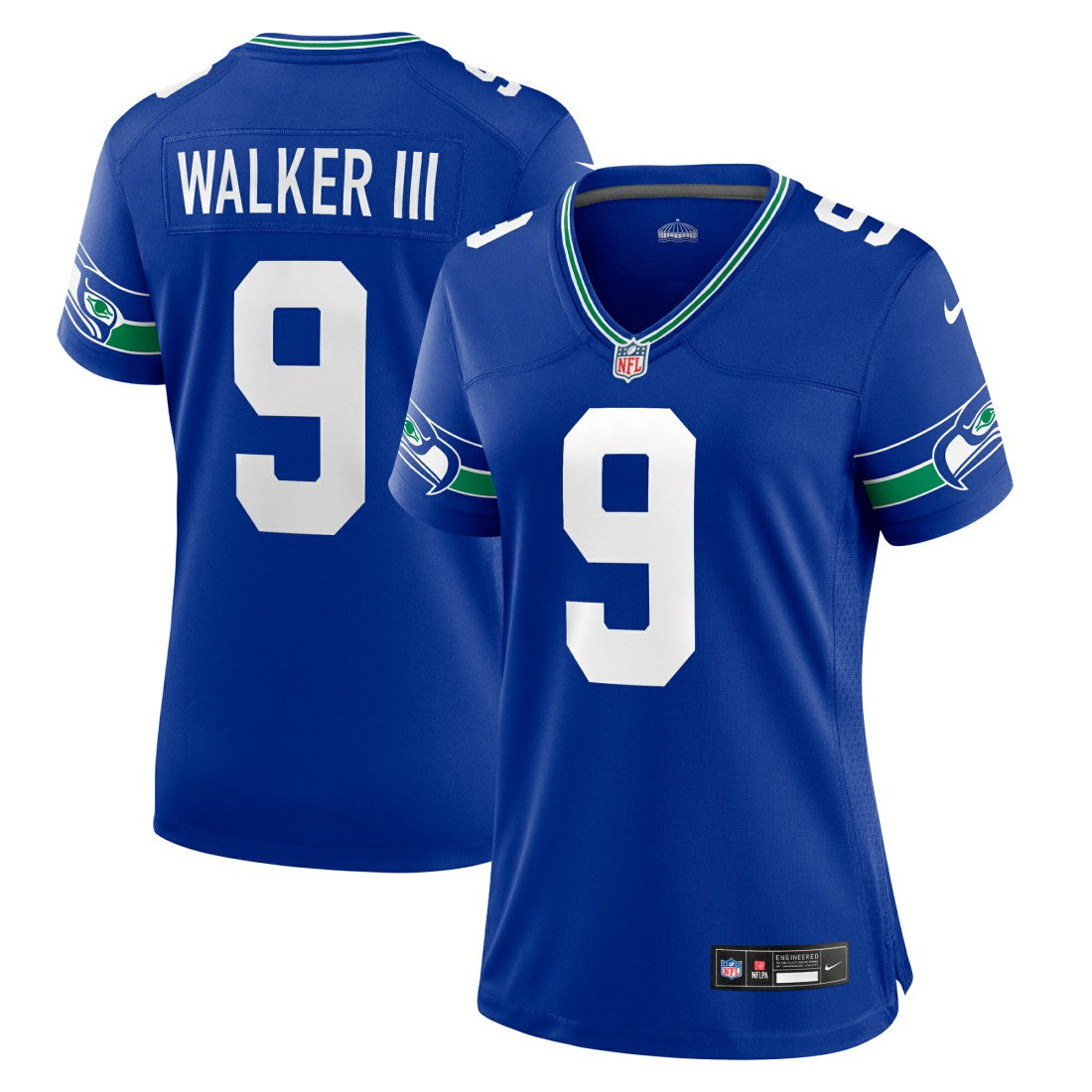 Kenneth Walker III Seattle Seahawks Women's Player Jersey - Royal