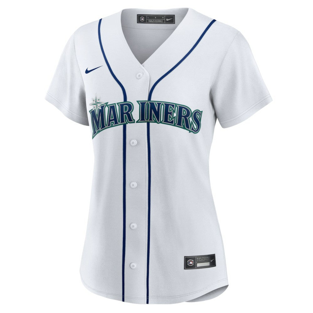 Julio Rodriguez Seattle Mariners Women's Home Replica Player Jersey White | Nike