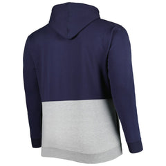 St. Louis Cardinals Big & Tall Fleece Half-Zip Hoodie Navy/White