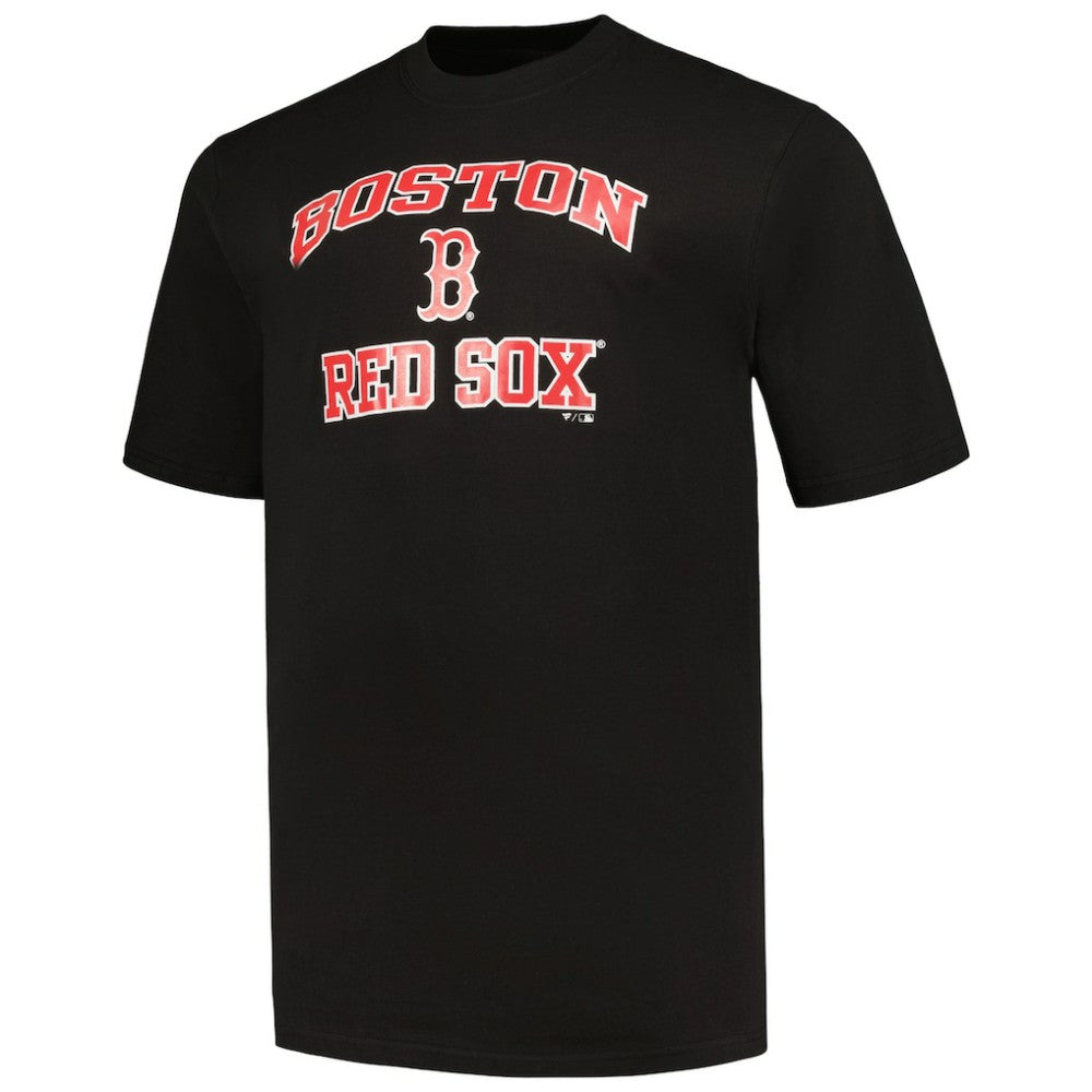Boston Red Sox Profile Big & Tall T-Shirt Combo Pack Black/Heather Gray