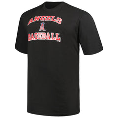 Los Angeles Angels Profile Big & Tall T-Shirt Combo Pack Black/Heather Gray